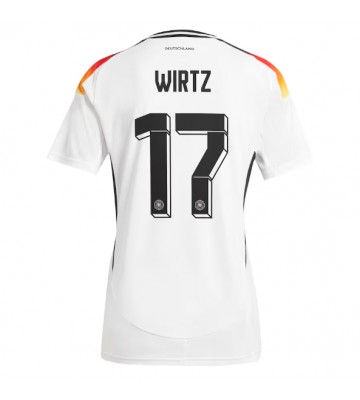 Tyskland Florian Wirtz #17 Replika Hjemmebanetrøje Dame EM 2024 Kortærmet